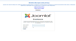 Desktop Screenshot of eventuscia.it